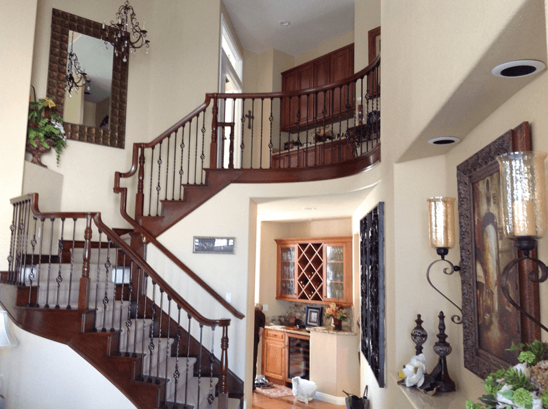 Restained Oak Staircase